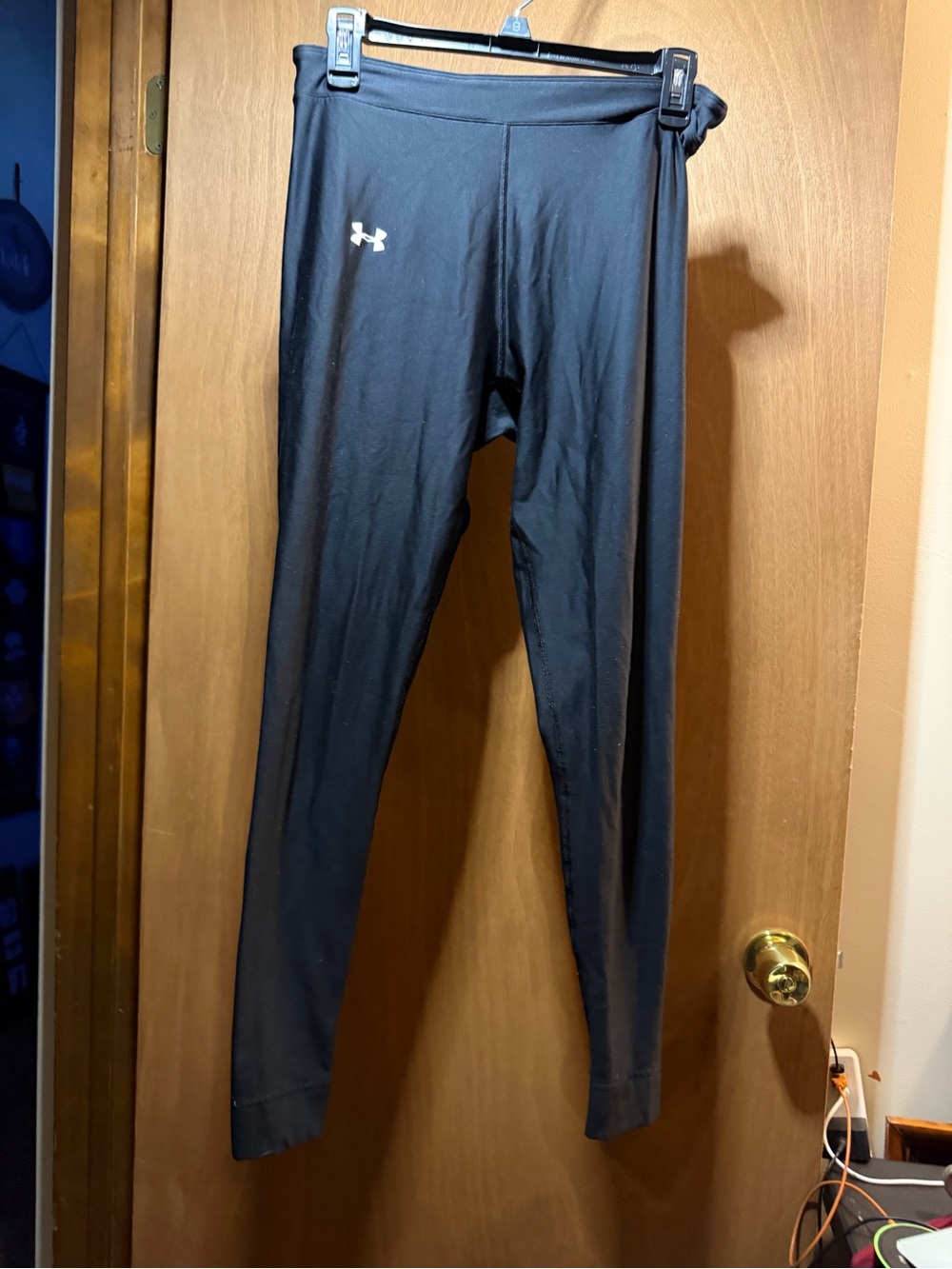 Under Armour Men's Black Athletic Compression Tights